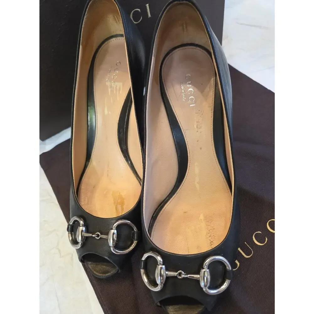 gucci heels 38.5